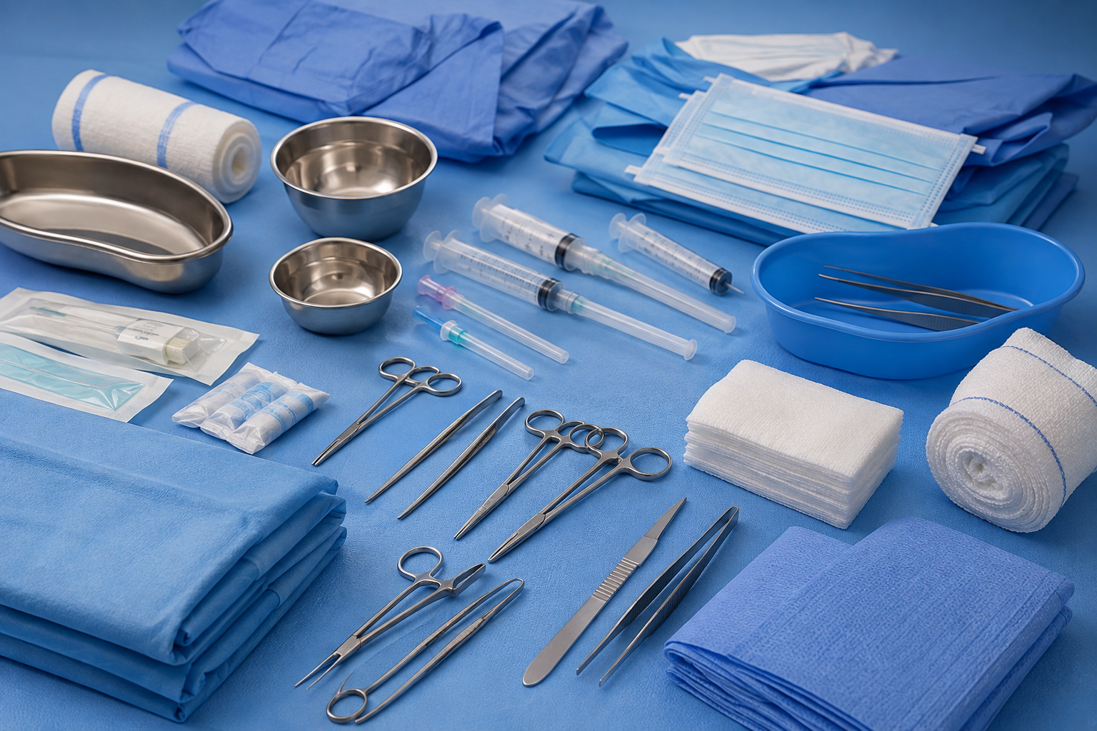 Surgical supplies and instruments